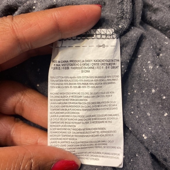 Vans  off the wall Medium men tshirt front pocket space gray short sleeves - Picture 6 of 8